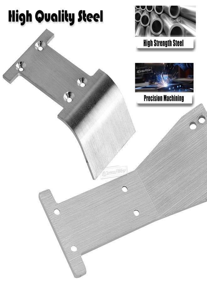 RCarmubWow RC Chassis Armor Skid Plate Protecter Guard & Wheelie Bar Set Upgrades Part for 1/18 LaTrax Teton,LaTrax Rally,Pink - Image 3